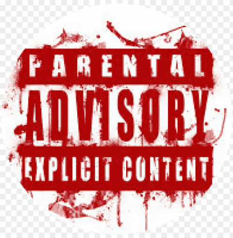 parental advisory PNG transparent photos extensive collection