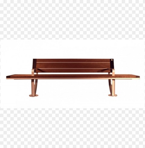 park bench front view Isolated Element on HighQuality Transparent PNG