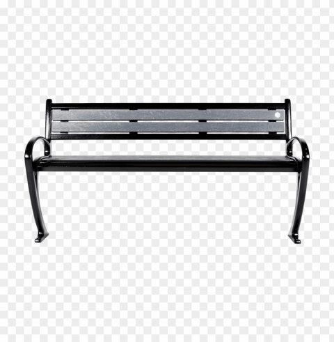 park bench front view Isolated Graphic Element in HighResolution PNG