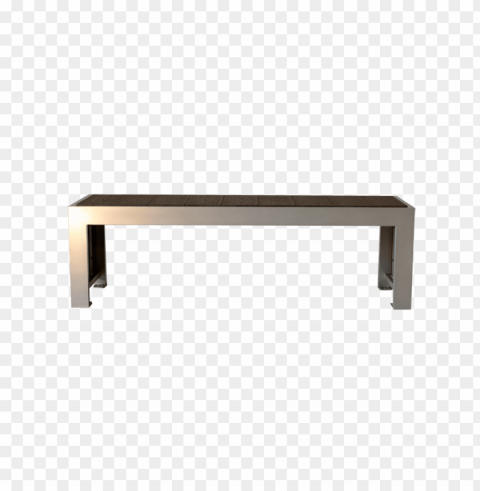 park bench front view Isolated Item in HighQuality Transparent PNG