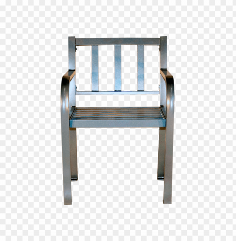 park bench front view PNG without watermark free
