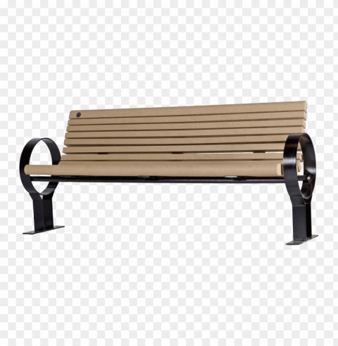 park bench Isolated Character on HighResolution PNG