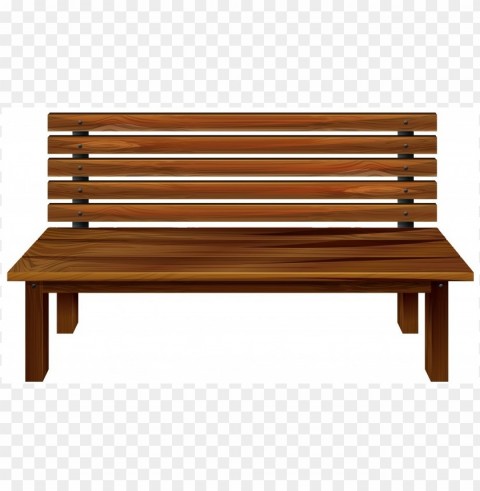 park bench Isolated Design Element in Transparent PNG