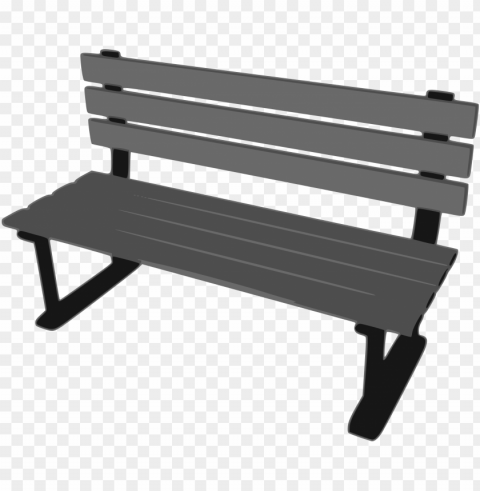 park bench PNG transparent graphics bundle