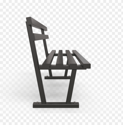park bench PNG transparent graphics for projects