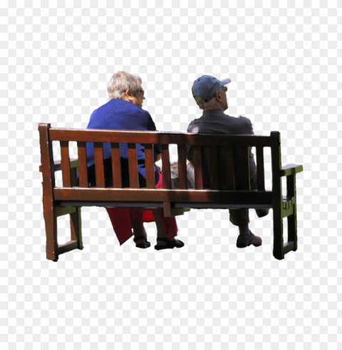 park bench Transparent PNG Isolation of Item