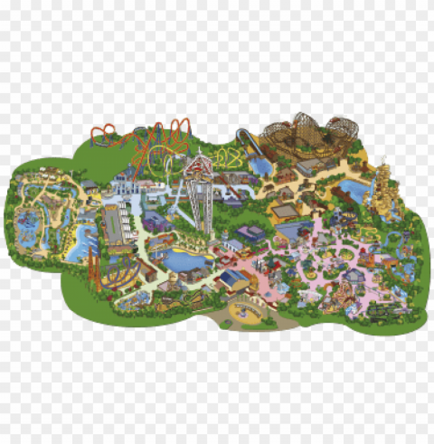 Parque Warner Clear Background PNG Isolation