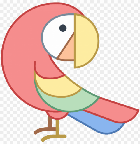 parrot transparent transparent - icon PNG images with alpha transparency layer