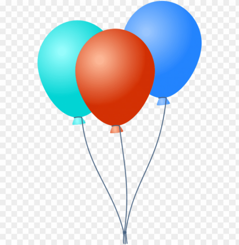 party balloon vector Transparent background PNG photos