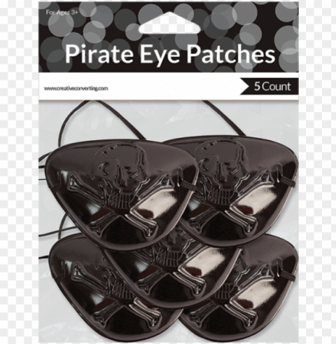 partylicious black pirate eye patches PNG graphics with clear alpha channel broad selection