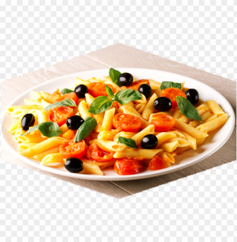 pasta food no background Alpha channel transparent PNG