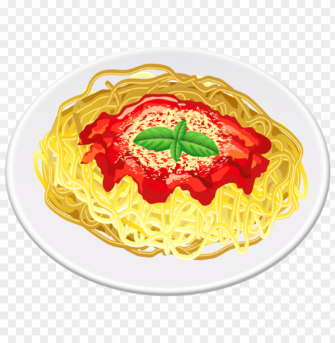 pasta food design Clean Background Isolated PNG Object - Image ID e7482d91