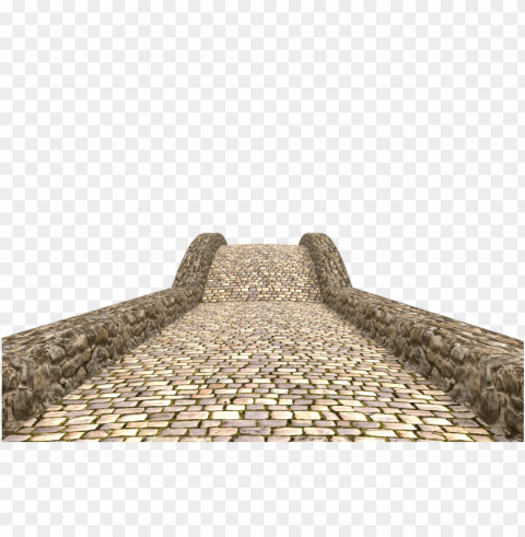 pathway Isolated Object with Transparency in PNG
