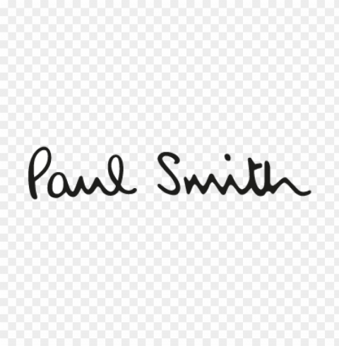 paul smith vector logo free Clear PNG
