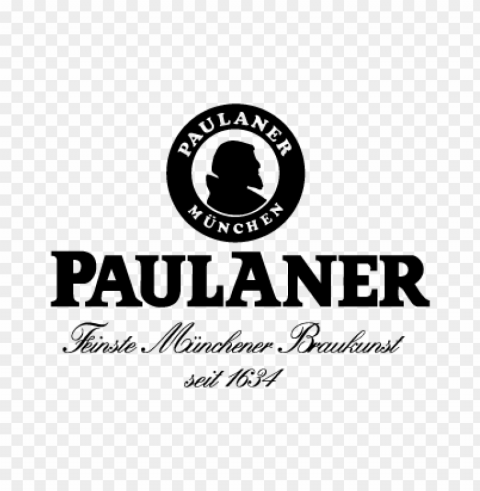 paulaner wheaten beer vector logo PNG images with transparent canvas