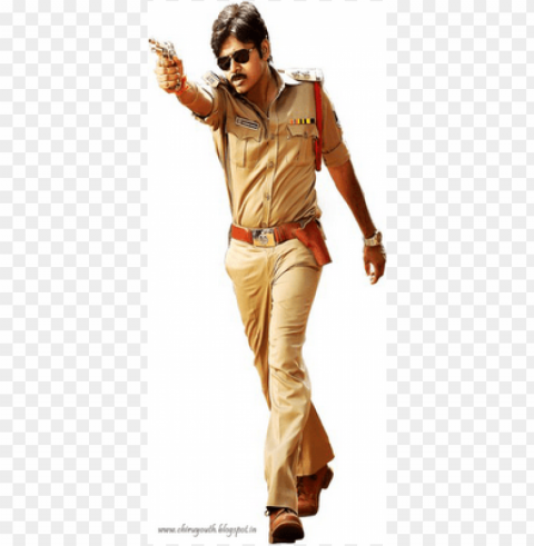 pawan kalyan PNG with transparent backdrop