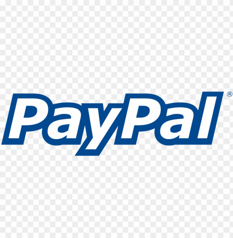 paypal logo background Isolated Graphic on Transparent PNG