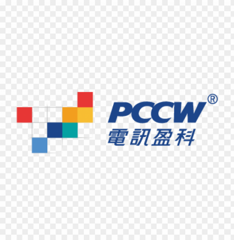 pccw limited vector logo Transparent PNG Isolated Object Design