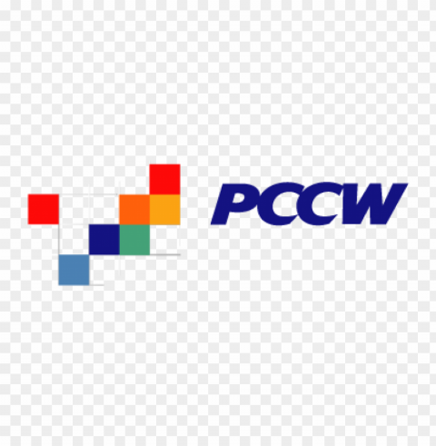 pccw vector logo Transparent PNG Isolated Object with Detail