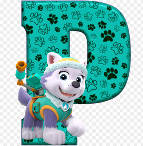 pde alfabeto decorativo - paw patrol letter PNG images with clear alpha channel broad assortment