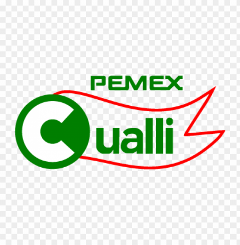 pemex cualli vector logo free download Isolated Design Element in Transparent PNG