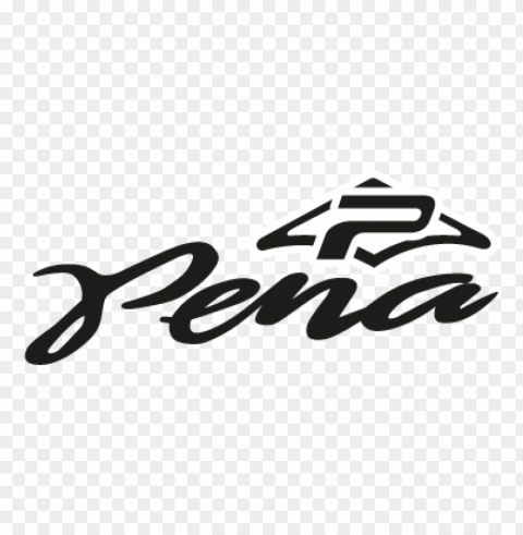 pena surfwear vector logo free Transparent Background PNG Isolated Graphic