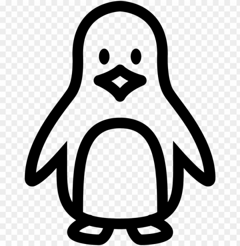 penguin icon - penguin line icon PNG free download