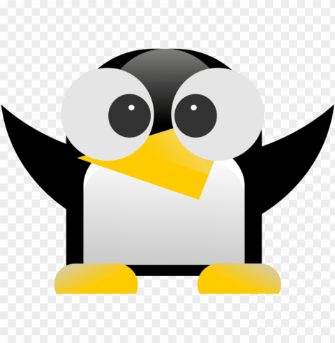 penguin tux racer computer icons linux - icon Isolated Object with Transparent Background in PNG