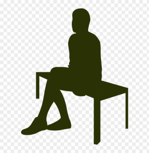 people sitting on bench PNG clipart with transparency