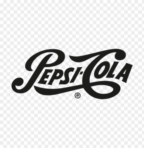 pepsi-cola vector logo download free Transparent PNG Isolated Graphic Detail