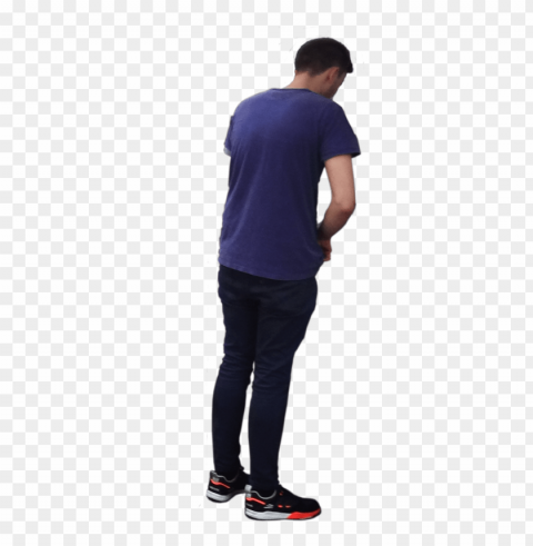 person Transparent PNG Isolated Item with Detail