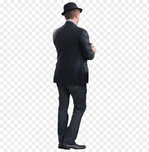 person standing looking HighResolution Transparent PNG Isolated Graphic