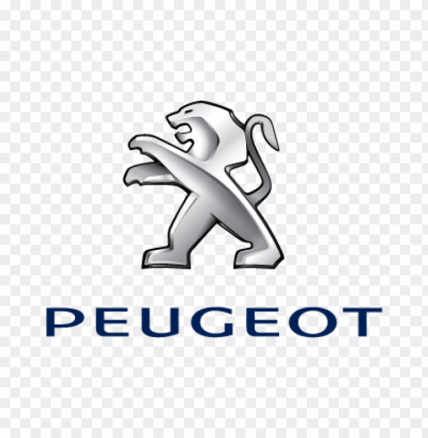 peugeot 3d vector logo Isolated Design in Transparent Background PNG