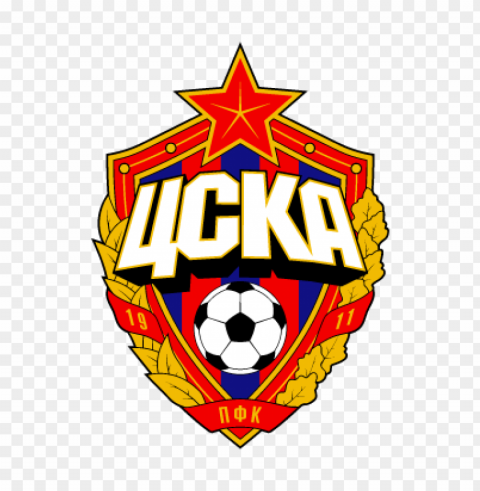 pfk cska moskva 2008 vector logo PNG Image with Isolated Graphic Element