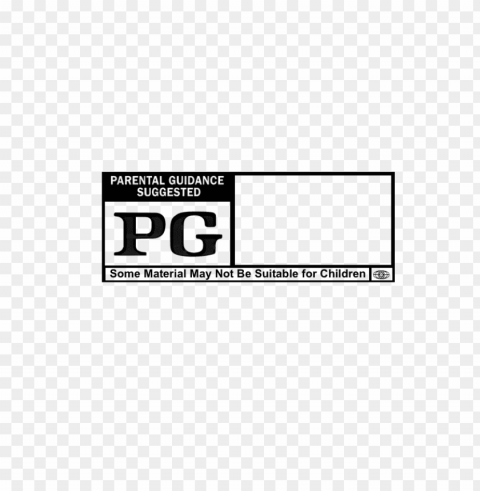 pg rating Clear PNG file