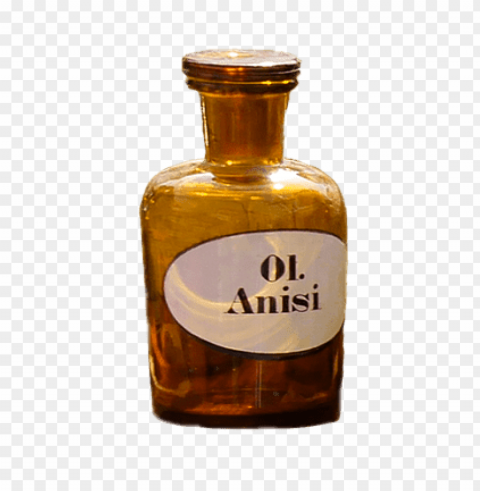 pharmacy flasks ol anisi Transparent background PNG stock