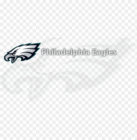 philadelphia eagles set of 2 die cut decals Transparent Cutout PNG Isolated Element