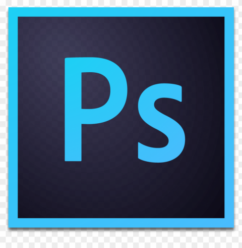 photoshop logo file Isolated Object on Transparent Background in PNG
