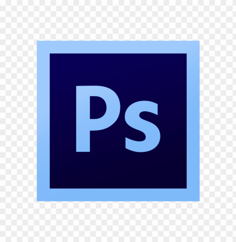 photoshop logo photo Isolated Subject on Clear Background PNG