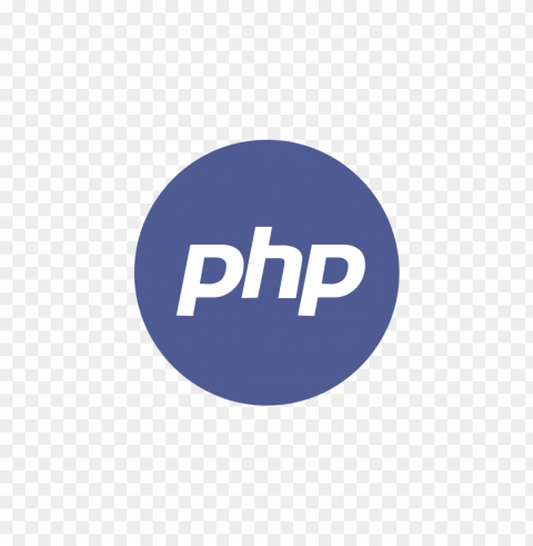  php logo PNG Graphic Isolated on Clear Background - c8127f34