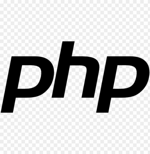 php logo design PNG graphics with clear alpha channel selection