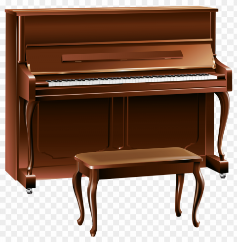 piano HighQuality PNG with Transparent Isolation