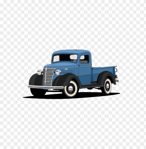 pick up truck Isolated Artwork on HighQuality Transparent PNG