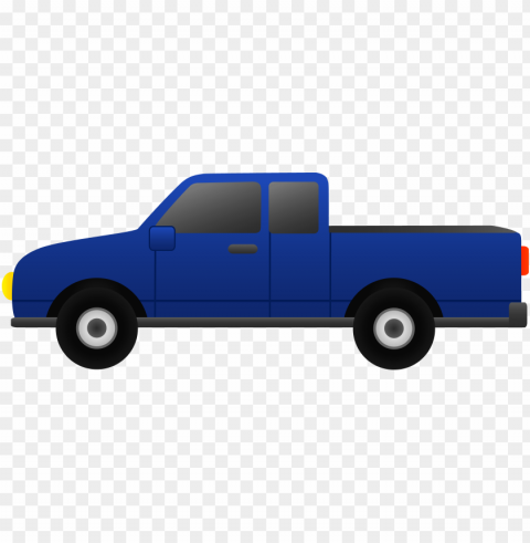 pick up truck Isolated Artwork on Transparent Background PNG images Background - image ID is e0b15416