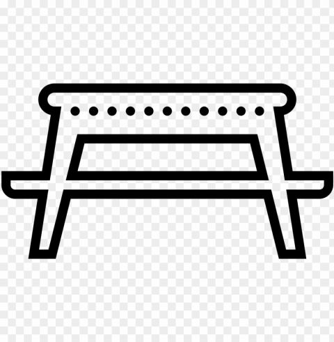 Picnic Table Icon - Icon Free Download PNG Images With Alpha Channel Diversity