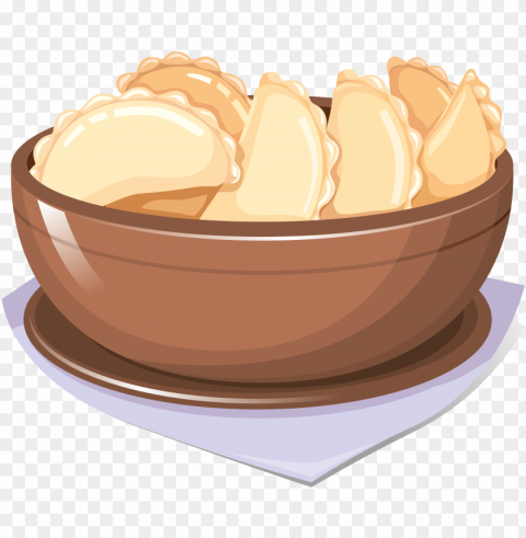 Pierogi Vareniki Food Background Isolated Design Element In Clear Transparent PNG