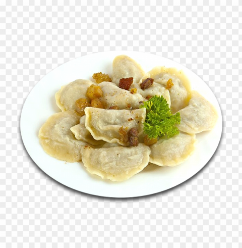 pierogi vareniki food transparent background Isolated Design Element on PNG