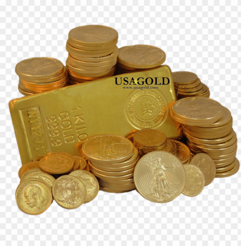 pile of gold coins HighResolution Transparent PNG Isolated Item
