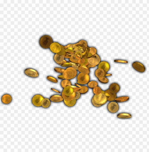 pile of gold coins Images in PNG format with transparency