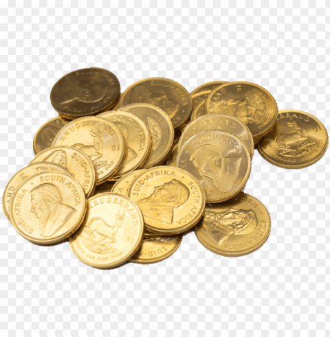 pile of gold coins png Isolated Artwork on Transparent Background